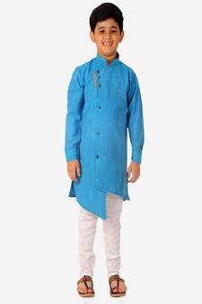 Cotton Kurta Pajama Sets For Kids Boys | Traditional Dress (S-205)