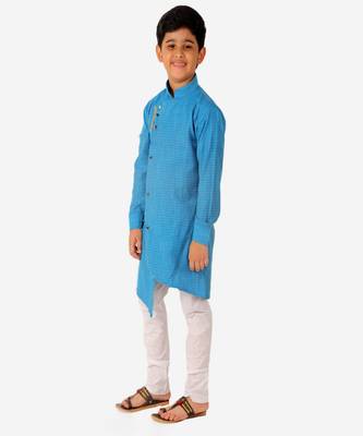 Cotton Kurta Pajama Sets For Kids Boys | Traditional Dress (S-205) 4