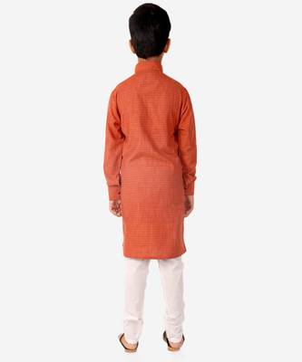 Cotton Kurta Pajama Sets For Kids Boys | Traditional Dress (S-205) 2