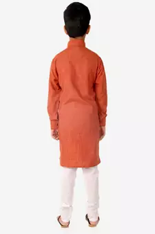 Cotton Kurta Pajama Sets For Kids Boys | Traditional Dress (S-205)