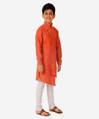 Cotton Kurta Pajama Sets For Kids Boys | Traditional Dress (S-205) 3
