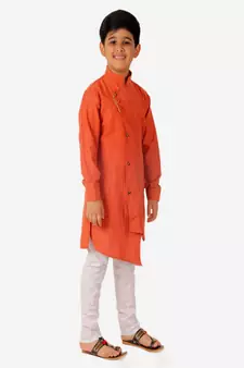 Cotton Kurta Pajama Sets For Kids Boys | Traditional Dress (S-205)
