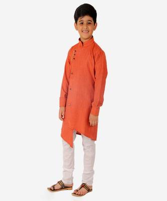 Cotton Kurta Pajama Sets For Kids Boys | Traditional Dress (S-205) 4