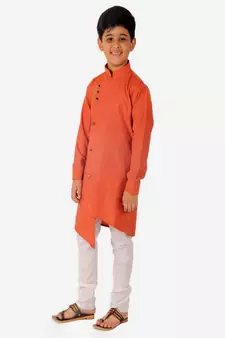 Cotton Kurta Pajama Sets For Kids Boys | Traditional Dress (S-205)