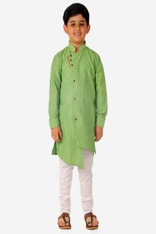 Cotton Kurta Pajama Sets For Kids Boys | Traditional Dress (S-205)