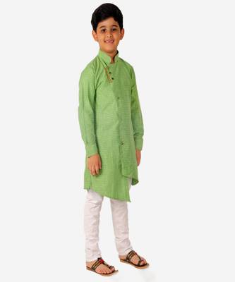 Cotton Kurta Pajama Sets For Kids Boys | Traditional Dress (S-205) 3