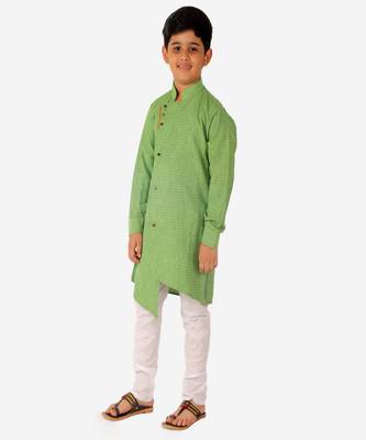 Cotton Kurta Pajama Sets For Kids Boys | Traditional Dress (S-205) 4