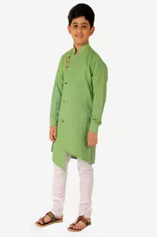 Cotton Kurta Pajama Sets For Kids Boys | Traditional Dress (S-205)