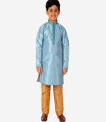 Kurta Pajama For Kids Boys | Silk | Traditional Dress (S-202)
