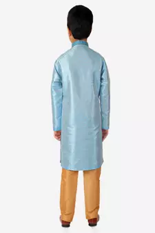 Kurta Pajama For Kids Boys | Silk | Traditional Dress (S-202)