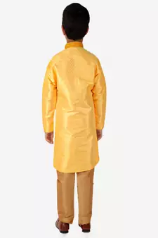Kurta Pajama For Kids Boys | Silk | Traditional Dress (S-202)