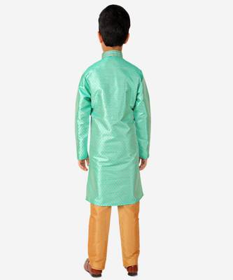 Kurta Pajama For Kids Boys | Silk | Traditional Dress (S-202) 2