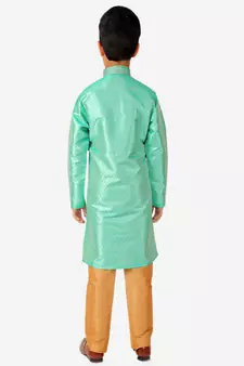 Kurta Pajama For Kids Boys | Silk | Traditional Dress (S-202)