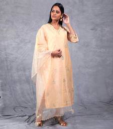 Cream Resham