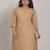Beautiful Beige Colour Kurti For Casual Office Looks