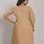 Beautiful Beige Colour Kurti For Casual Office Looks
