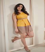 Yellow Colour Beautiful Printed Kurti For Girlish Looks