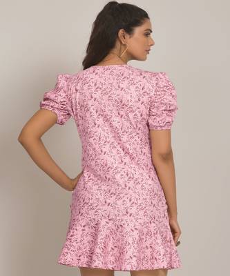 Beautiful Pink Colour Kurti For Traditional Looks With Trendy Print Work 2