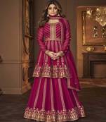 Amazing Pink Colour Heavy Bollywood Salwaar Kameez