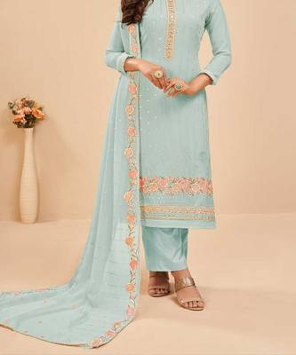 Trendy Fashion Wear Heavy Salwaar Kameez With Sophesticated Looks 2