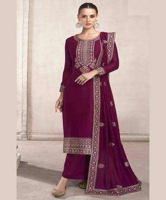 Dola Silk Salwaar Kameez With Ethnic Heavy Work For Wedding Season 1