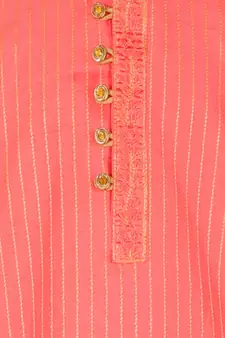 Men's Silk Kurta Pajama | Mandarin Collar | A-line (A-109)