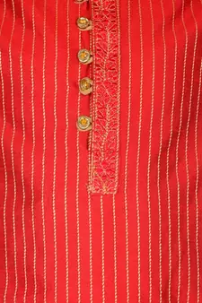Men's Silk Kurta Pajama | Mandarin Collar | A-line (A-109)
