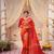 Designer and Traditional Orange Colour Saree For Classy And Eye Catching Looks