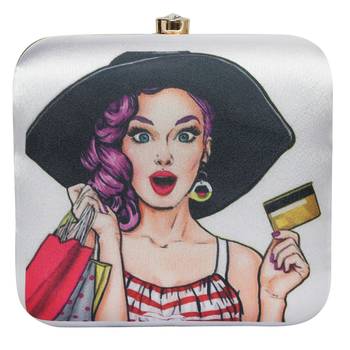 Worthy Enterprises Printed Clutch for Womens & Girls 1