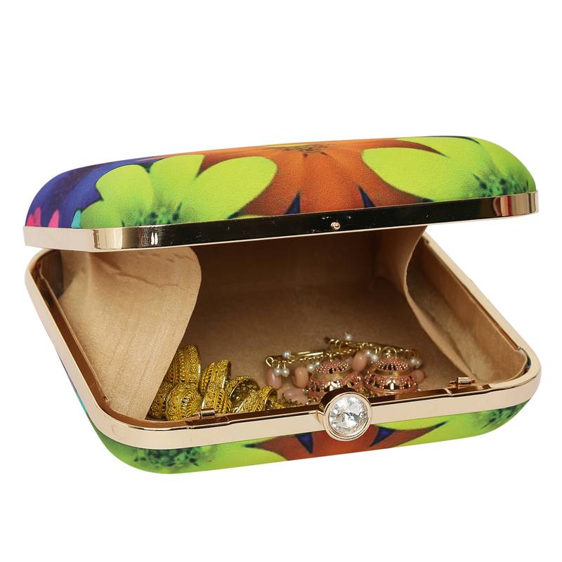 Worthy Enterprises Printed Clutch for Womens & Girls