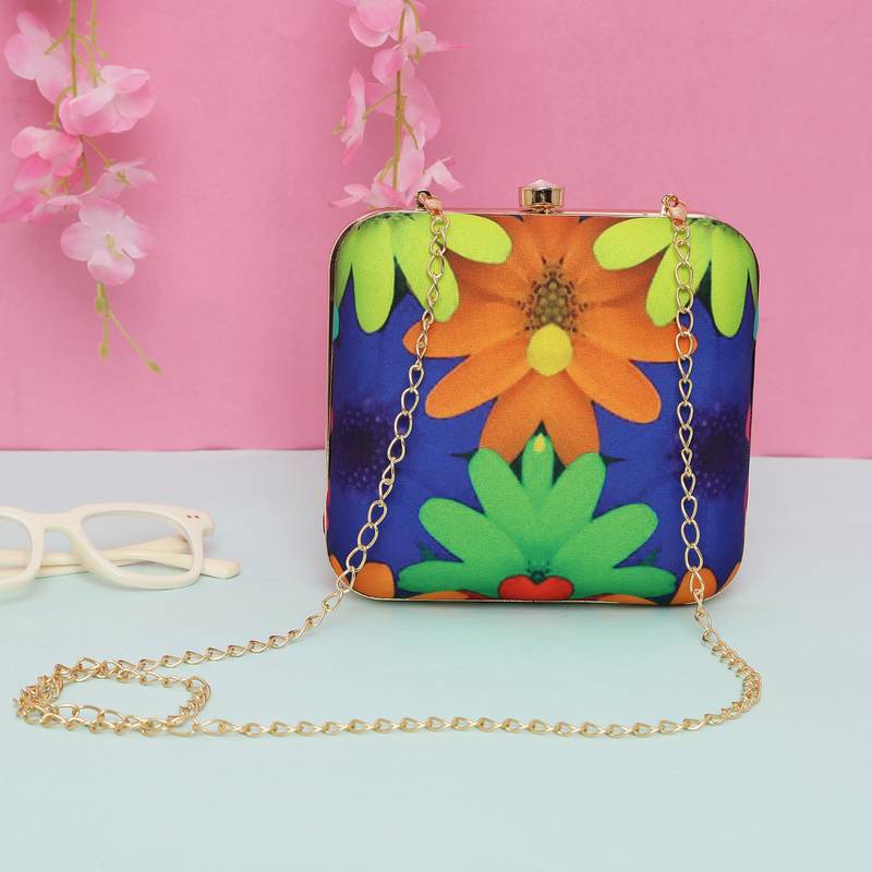 Worthy Enterprises Printed Clutch for Womens & Girls