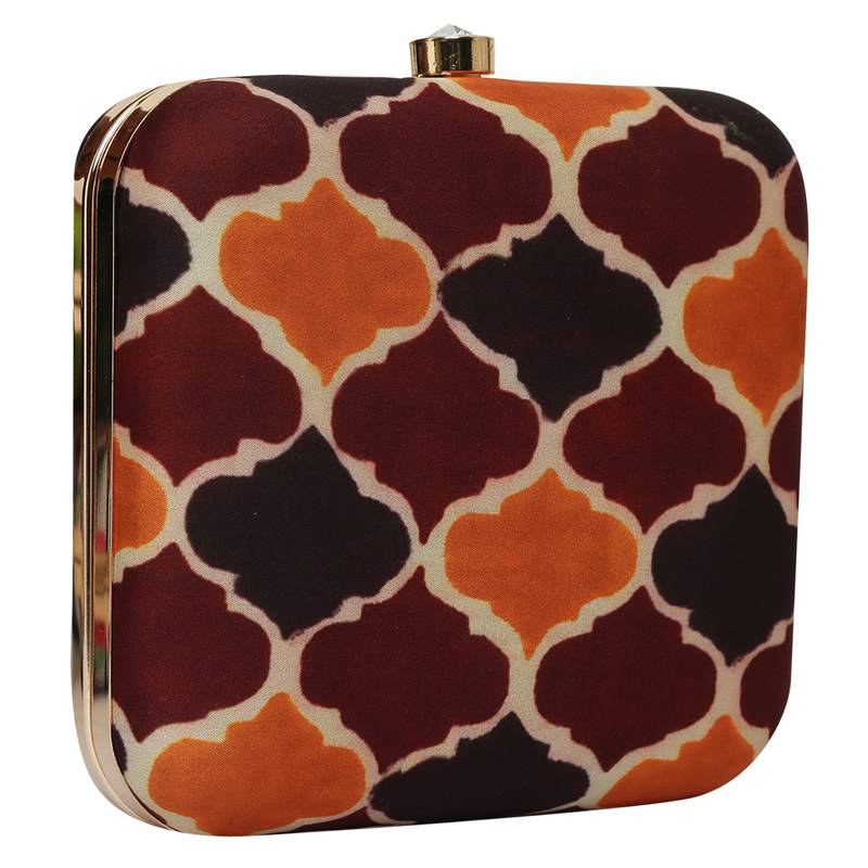 Worthy Enterprises Printed Clutch for Womens & Girls