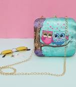 Worthy Enterprises Printed Clutch for Womens & Girls