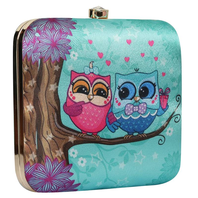 Worthy Enterprises Printed Clutch for Womens & Girls