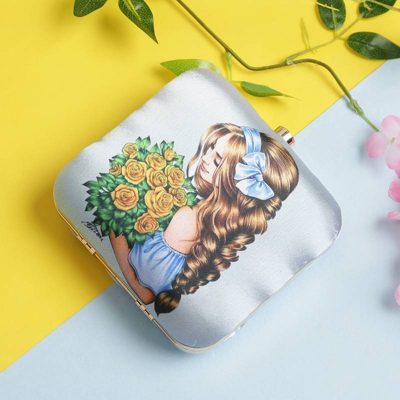 Worthy Enterprises Printed Clutch for Womens & Girls