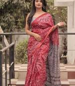Pure Cotton Women'S Sarees,Printed Cotton Sarees,Trendy Cotton Sarees ,Cotton Sarees In Jetpur, Mill Print Saree
