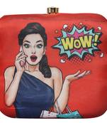 Worthy Enterprises Printed Clutch for Womens & Girls