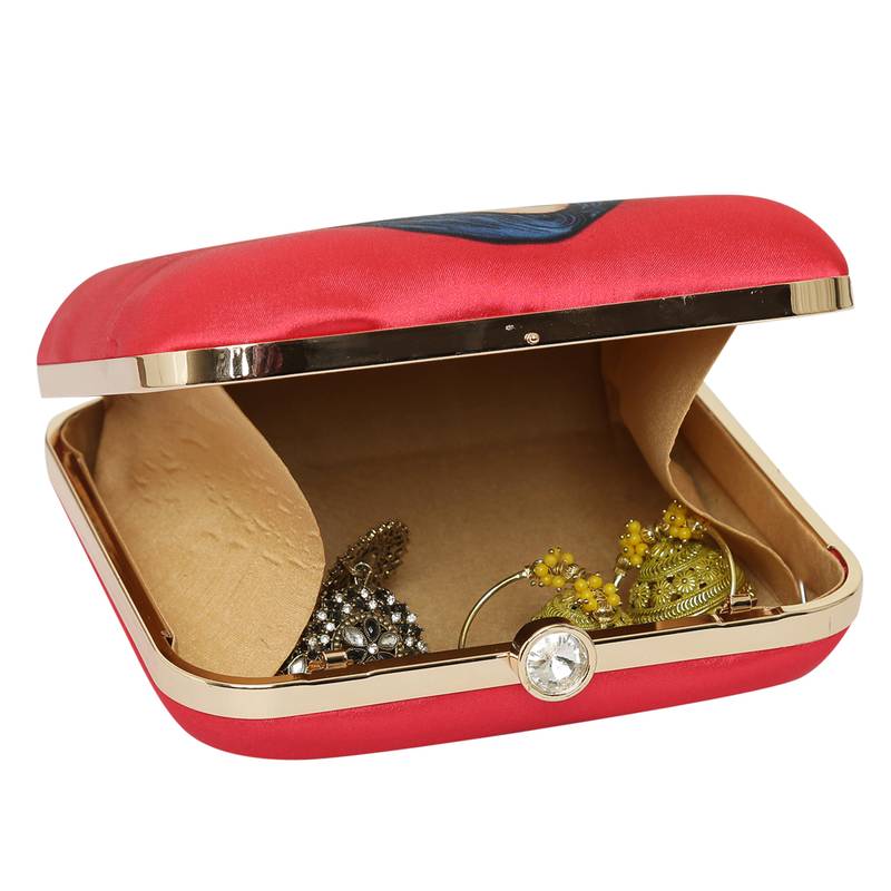 Worthy Enterprises Printed Clutch for Womens & Girls