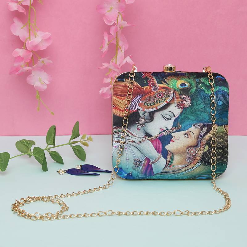 Worthy Enterprises Amazing Printed Clutch for Womens & Girls
