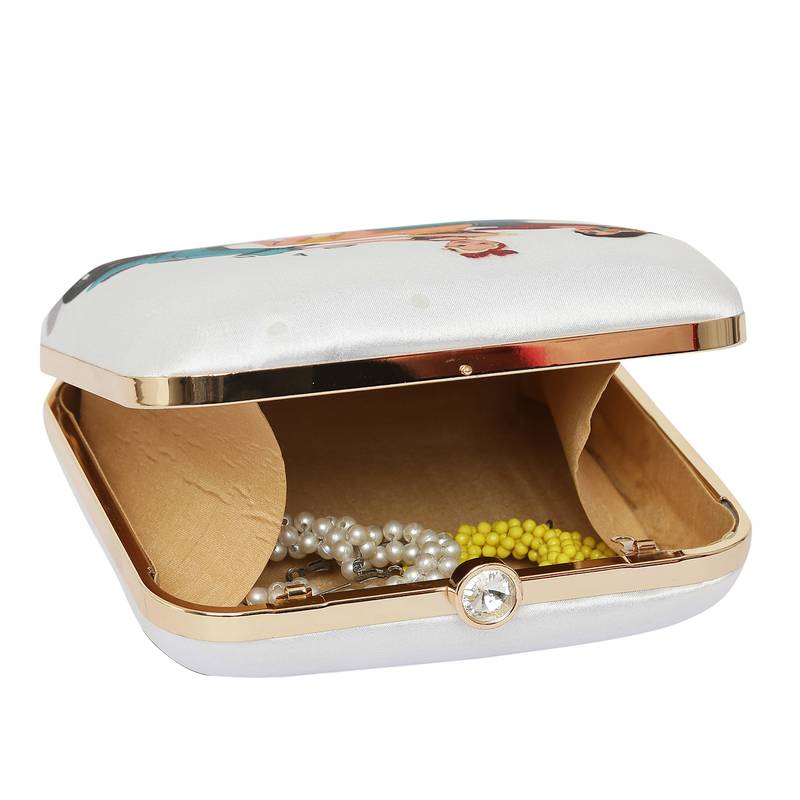 Worthy Enterprises Printed Clutch for Womens & Girls