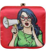 Worthy Enterprises Design Printed Clutch for Womens & Girls