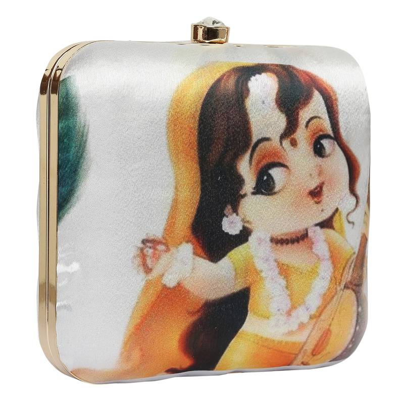 Worthy Enterprises Printed Clutch for Womens & Girls