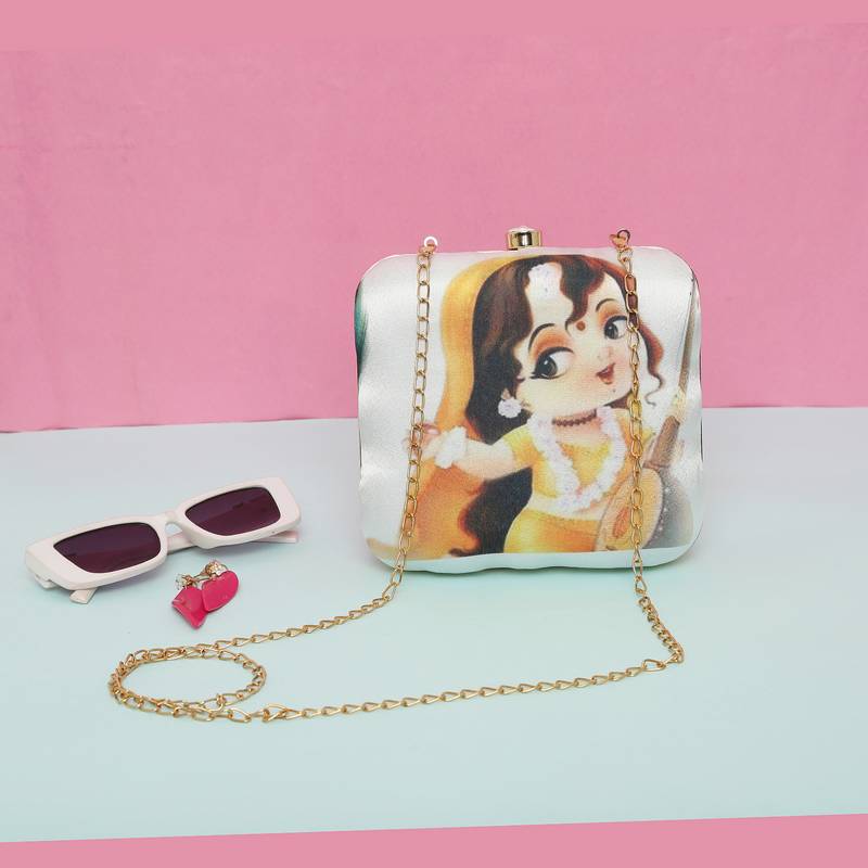 Worthy Enterprises Printed Clutch for Womens & Girls