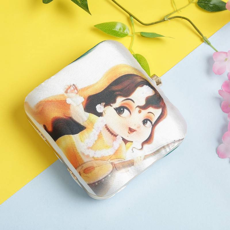 Worthy Enterprises Printed Clutch for Womens & Girls