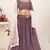 WEDDING SEASON SPECIAL TWILIGHT LAVENDER COLOR LEHNAGA CHOLI SET   
