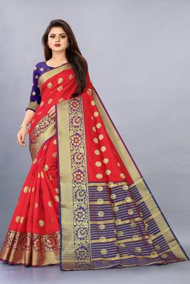 Kalamkari jacquard zari work banarasi saree 1