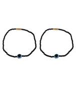 Metallic Gold Ghungru Studded Statement Anklets for Girls and Women