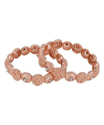 Statement design Enameled Stone studded Ethnic Bangles for Girls and Women 3