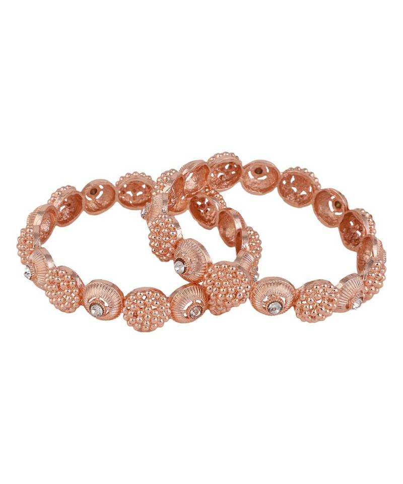 Statement design Enameled Stone studded Ethnic Bangles for Girls and Women