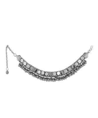Gold plated Kundan studded Ethnic Anklets for Girls and Women 3